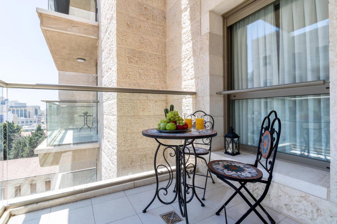 ירושלים Luxury One-Bedroom Apartment/Parking In City Center מראה חיצוני תמונה