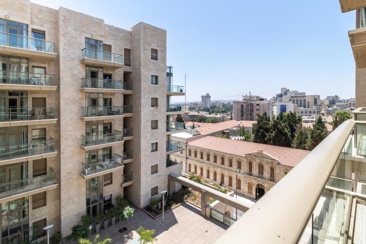 ירושלים Luxury One-Bedroom Apartment/Parking In City Center מראה חיצוני תמונה